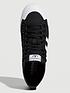  image of adidas-originals-nizza-platform-mid-blackwhite