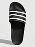  image of adidas-originals-adilette-blackwhite