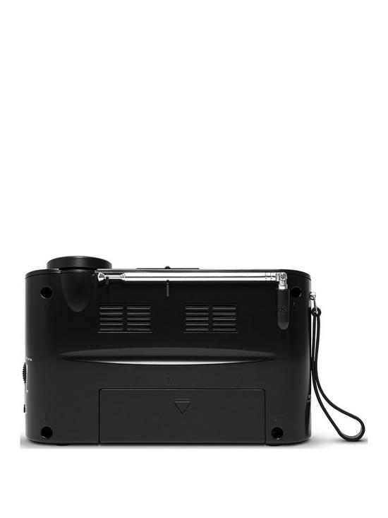 stillFront image of roberts-classic-993-3-band-portable-battery-radio-black