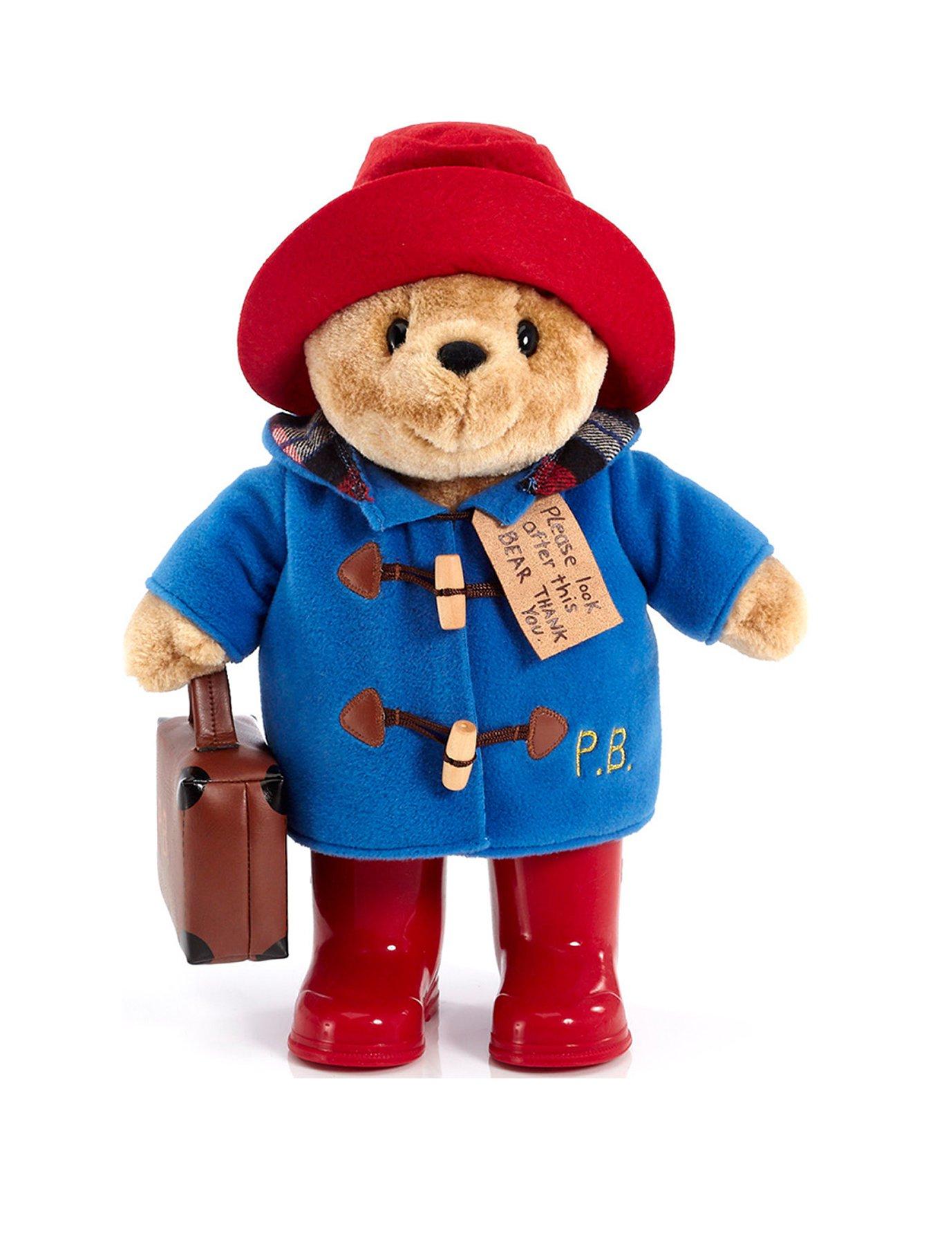 Image 1 of 4 of Paddington Bear Large Classic Paddington Bear Plush Toy 33cm