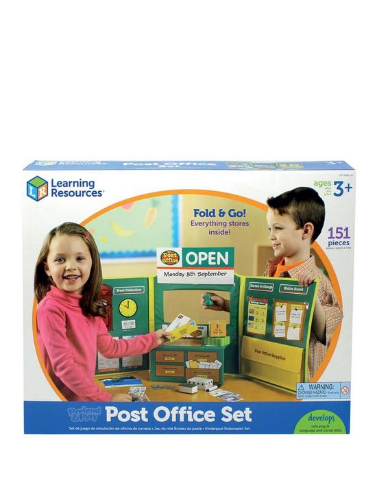 stillFront image of learning-resources-pretend-ampnbspplayreg-post-office-set