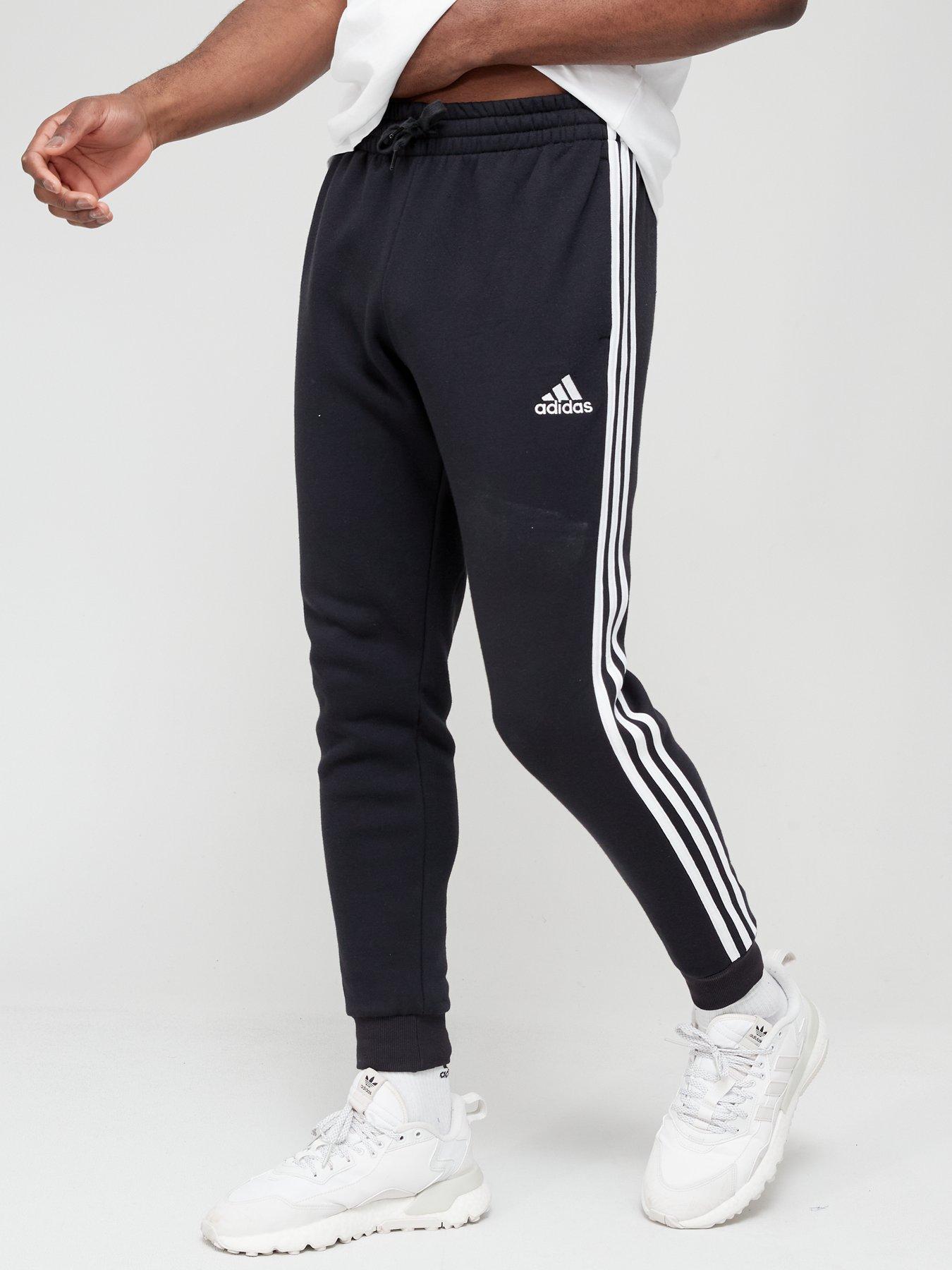 Adidas fitted track pants deals