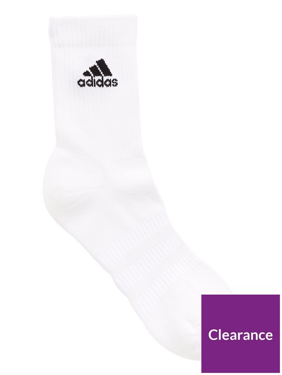 stillFront image of adidas-6-pack-ofnbspcushion-crew-socks-white