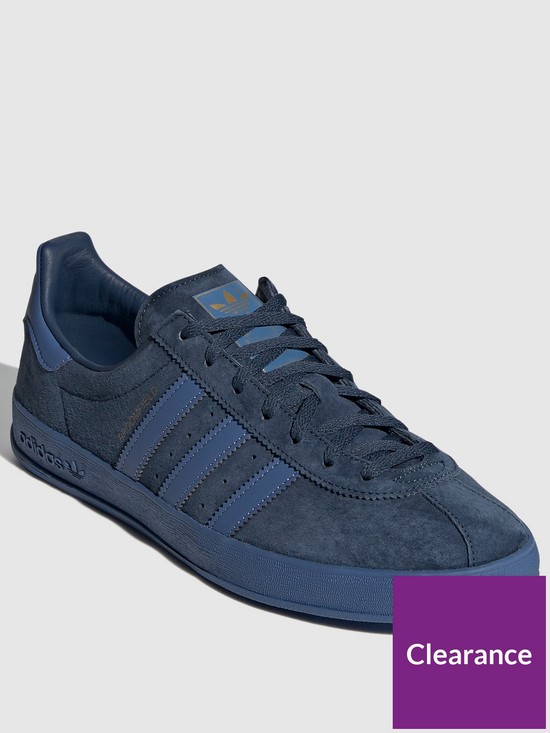 front image of adidas-originals-broomfield-shoes-navy-blue