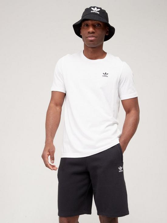 front image of adidas-originals-essential-t-shirt-white
