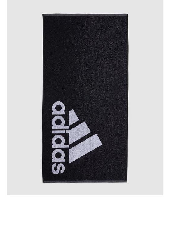 front image of adidas-logo-towel