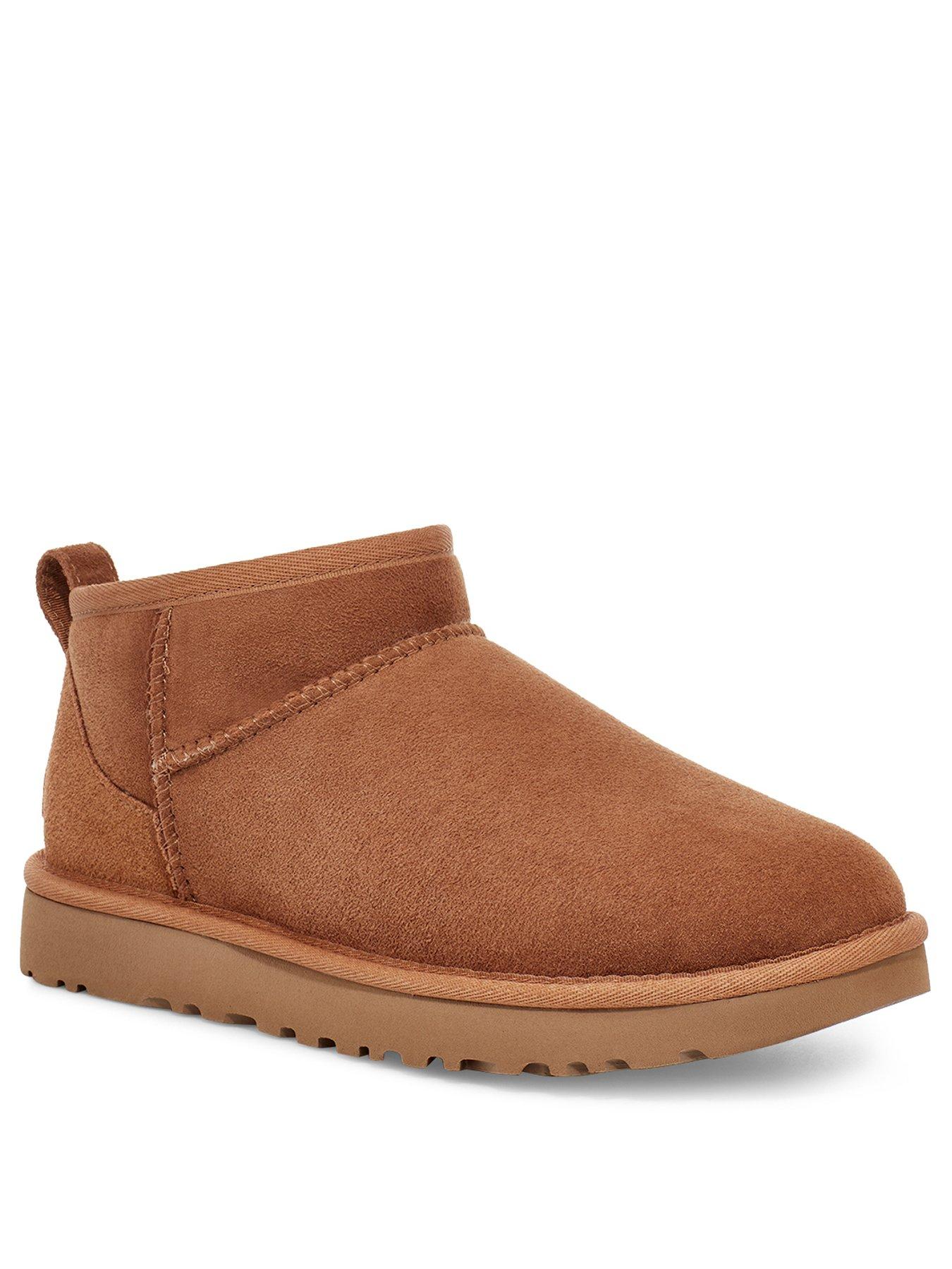 Image 1 of 5 of UGG Classic Ultra Mini Ankle Boot - Brown