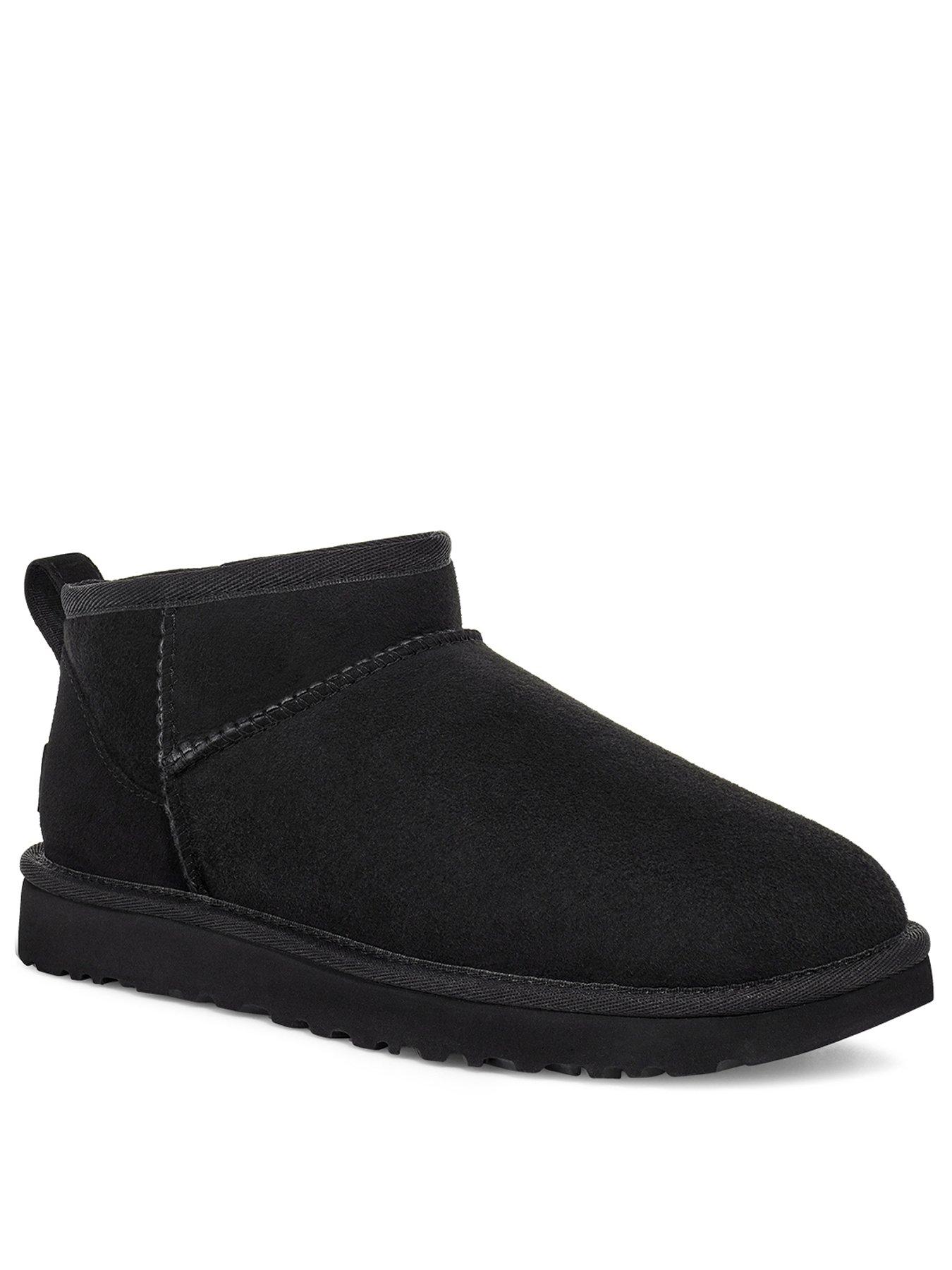 Image 1 of 5 of UGG Classic Ultra Mini Ankle Boot - Black