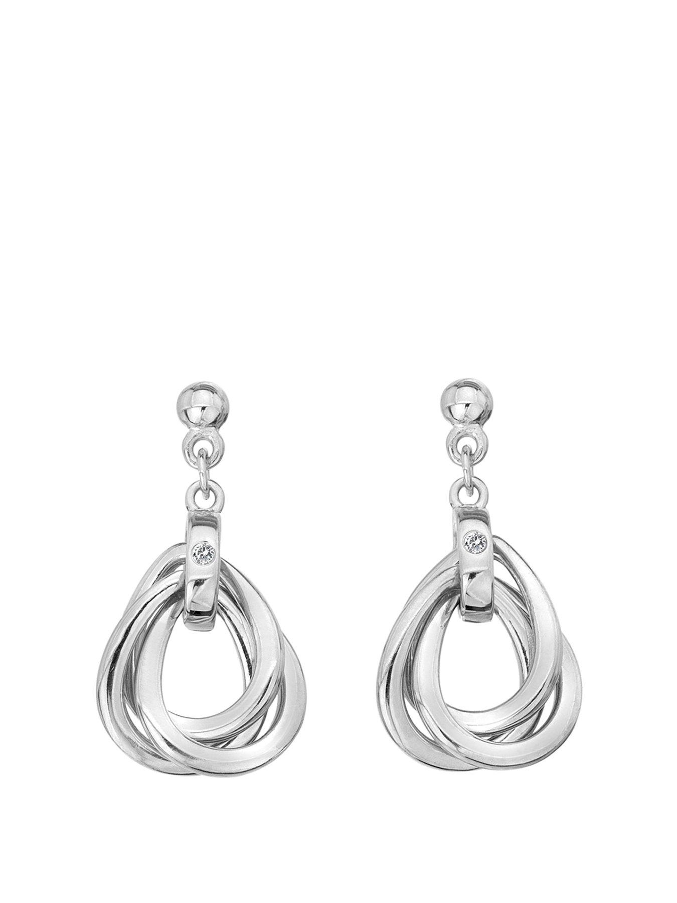 undefined Trio Teardrop Earrings