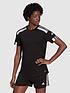  image of adidas-womens-squad-21-t-shirt-black