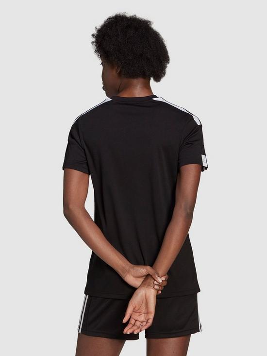 stillFront image of adidas-womens-squad-21-t-shirt-black