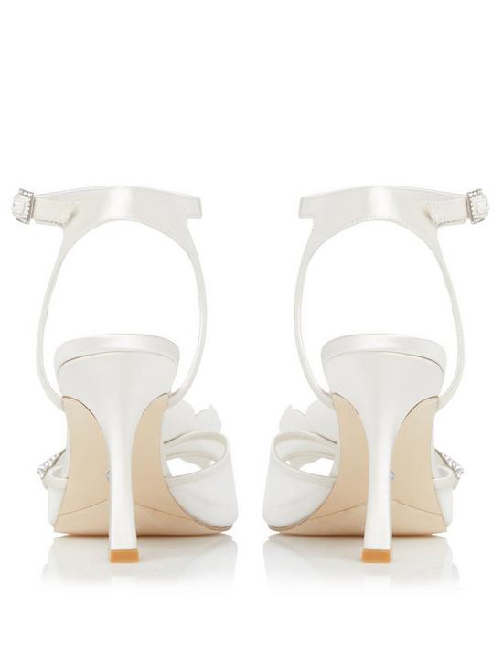 stillFront image of dune-london-bridal-mellie-heeled-shoe--nbspivory