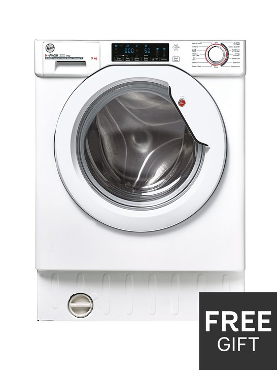 front image of hoover-h-wash-300-hbwos-69tme-80-9kg-load-1600rpm-spin-integrated-washing-machine-b-rated