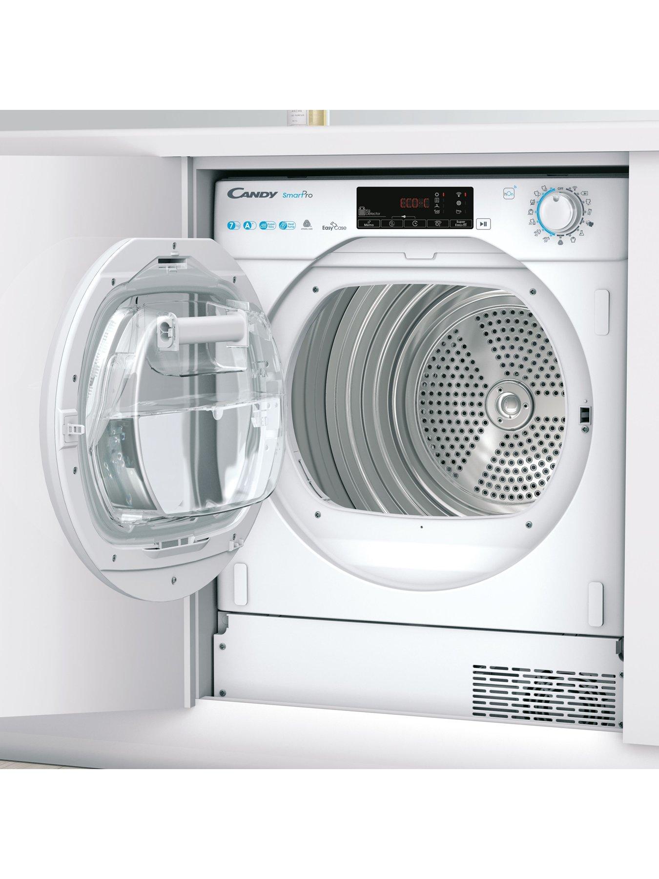  image of candy-bctd-h7a1te-80-7kg-fully-integrated-heat-pump-tumble-dryer-a-whitenbspwith-wi-fi-connectivity