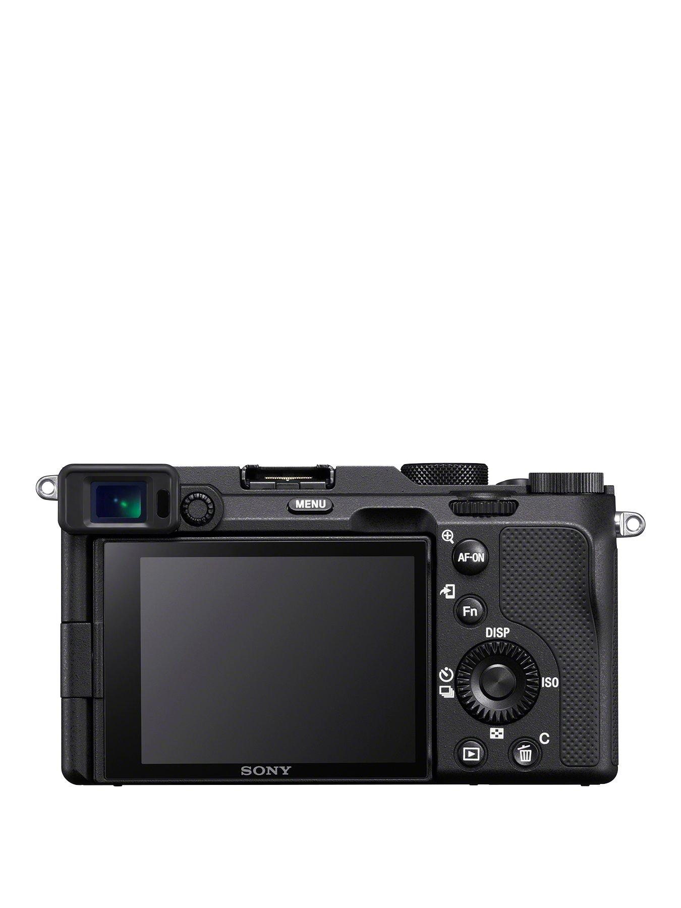  image of sony-alpha-7-c-full-frame-mirrorless-interchangeable-lens-camera-with-sony-fe-28-60mm-f4-56-zoom-lens-black