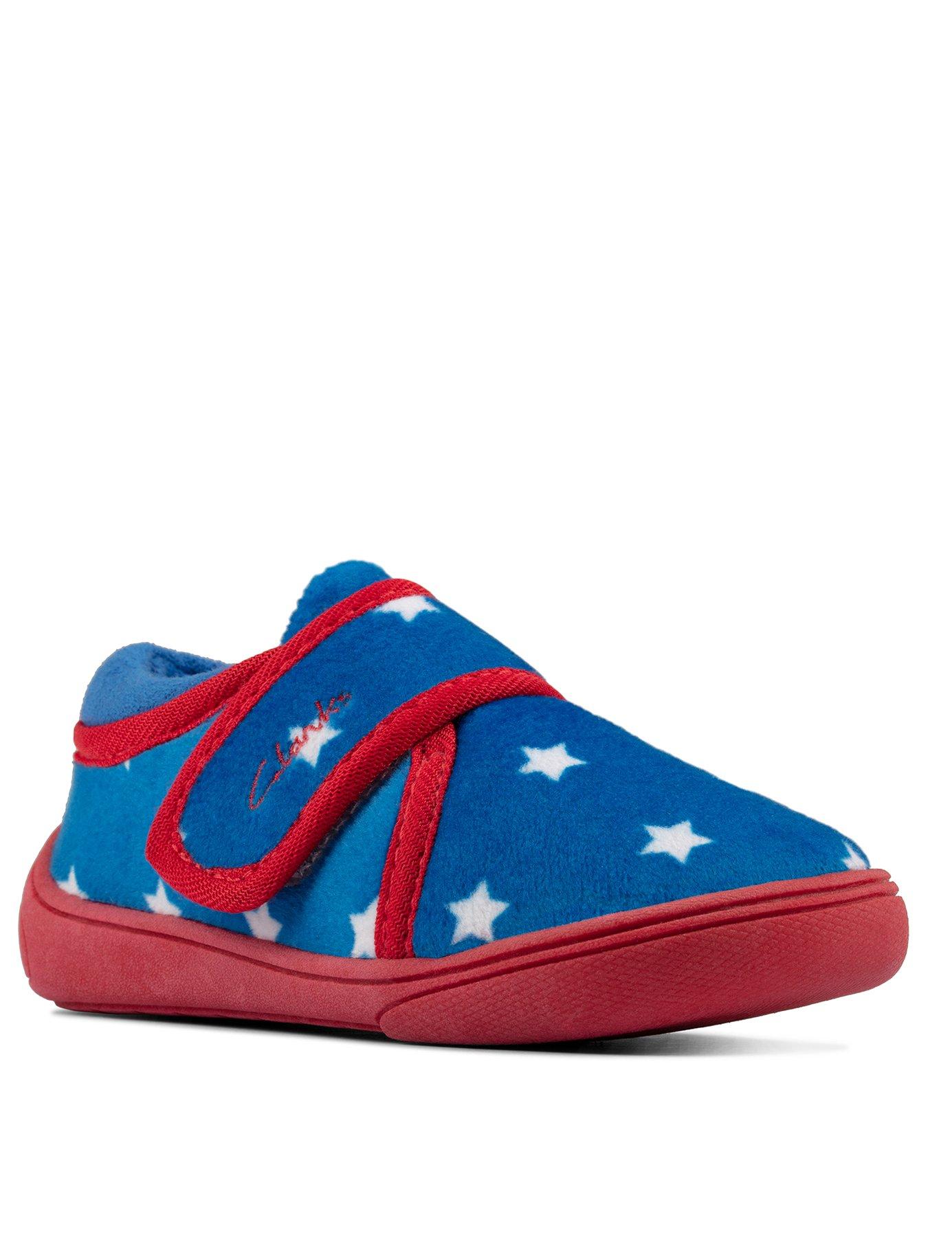 clarks baby slippers