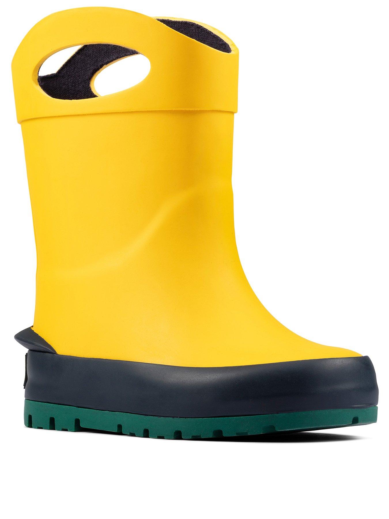 clarks baby wellies