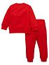  image of tommy-hilfiger-baby-unisex-essential-jog-set-red
