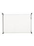  image of dreambaby-retractable-relocatable-gate-fits-gaps-0-140cm-whitemesh