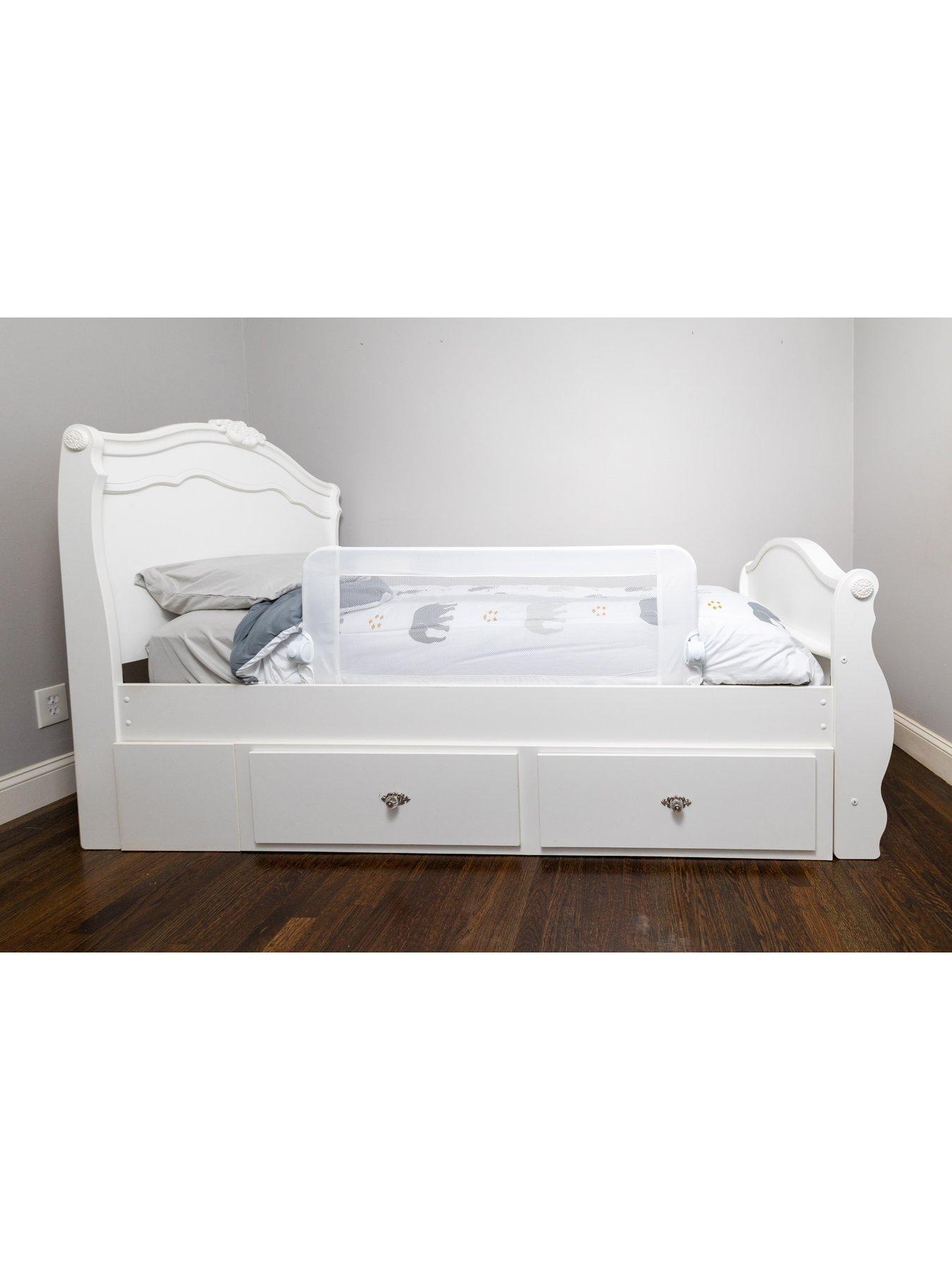  image of dreambaby-maggie-bedrail-extra-widehigh-white