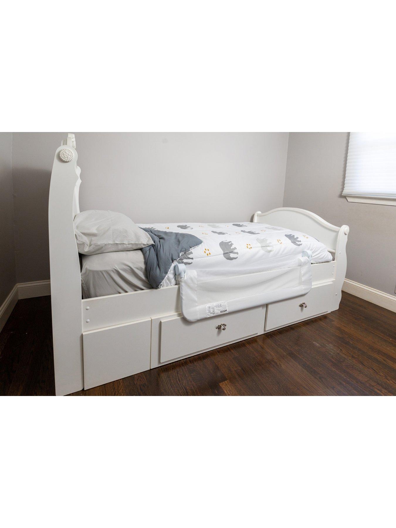  image of dreambaby-maggie-bedrail-extra-widehigh-white