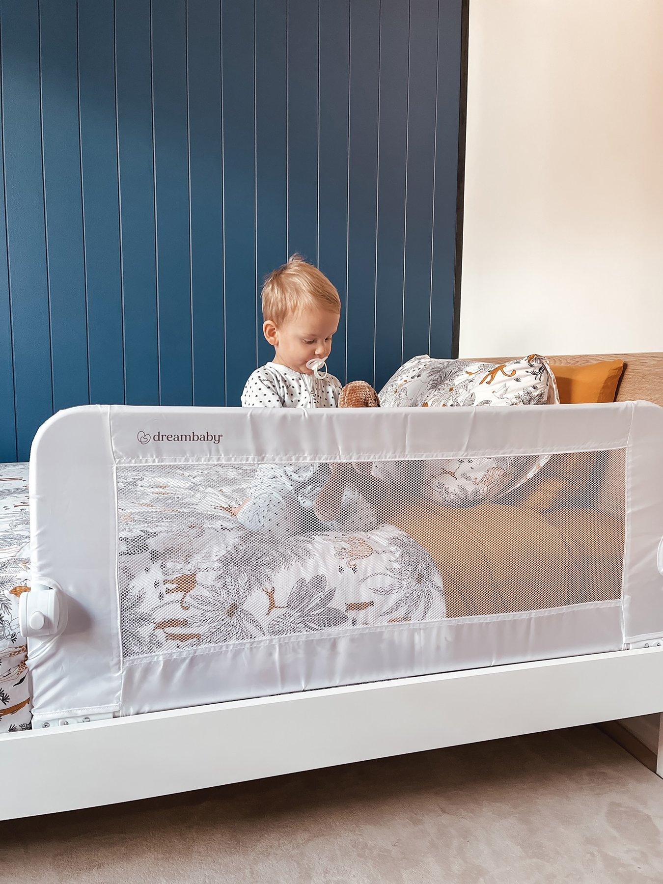  image of dreambaby-maggie-bedrail-extra-widehigh-white