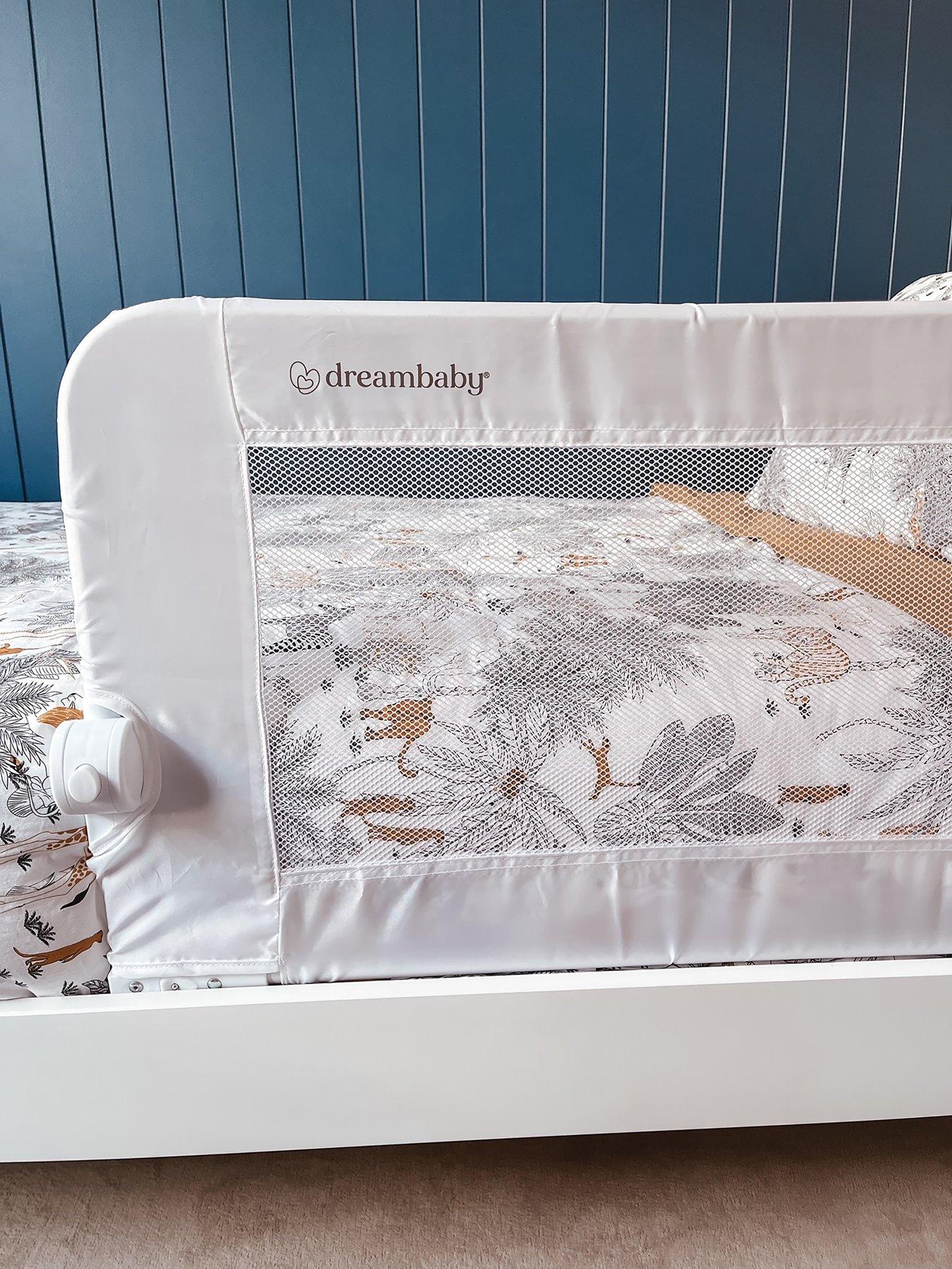  image of dreambaby-maggie-bedrail-extra-widehigh-white