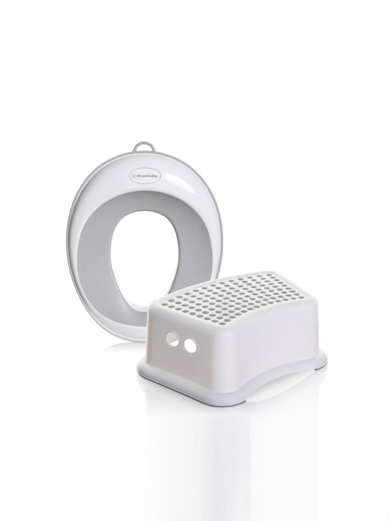 Dreambaby Ezy-Toilet Potty Topper  &  Step Stool Bundle