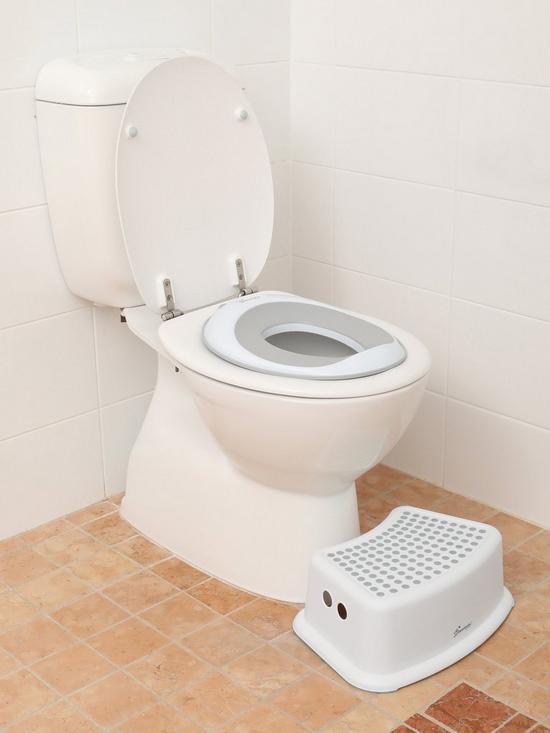 stillFront image of dreambaby-ezy-toilet-potty-topper-amp-step-stool-bundle
