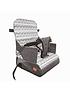  image of dreambaby-feeding-and-grab-n-go-booster-seat-with-handy-storage