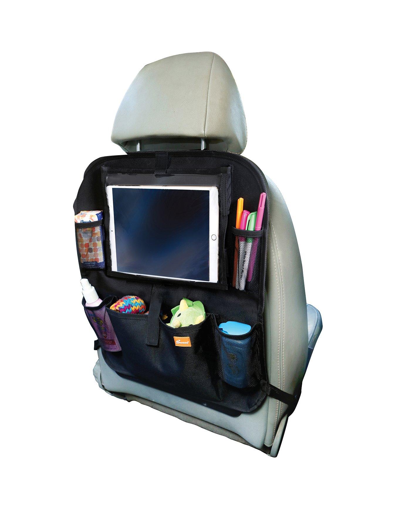 Dreambaby Backseat Organiser with Built-in iPad Holder - Black