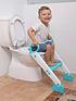  image of dreambaby-step-up-toilet-trainer-aquawhite