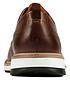  image of clarks-chantry-walk-leather-shoes-dark-tan