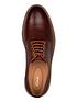  image of clarks-chantry-walk-leather-shoes-dark-tan