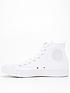  image of converse-mens-canvas-hi-trainers-white