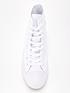  image of converse-mens-canvas-hi-trainers-white