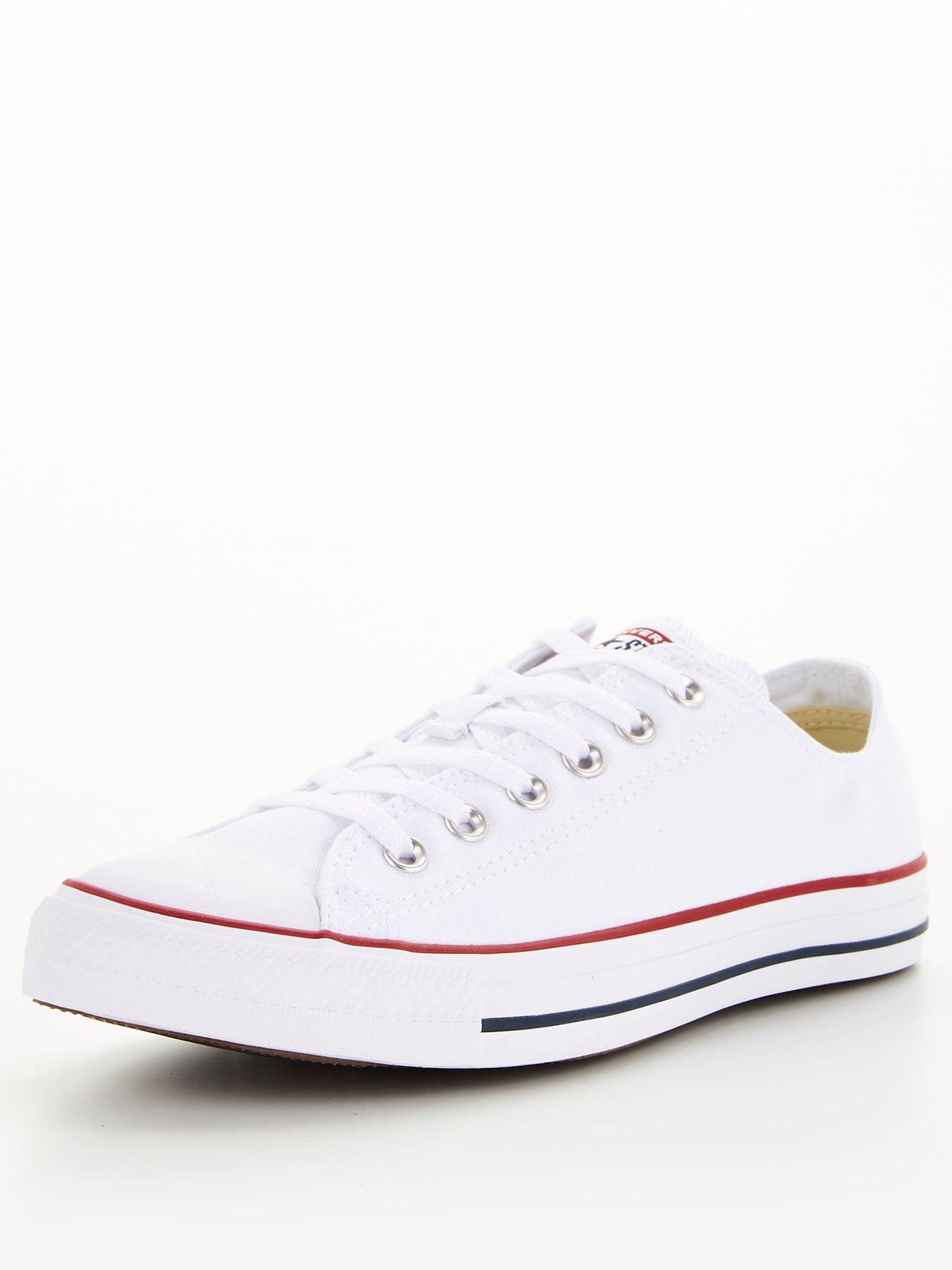 Converse Unisex Wide Ox Trainers - White