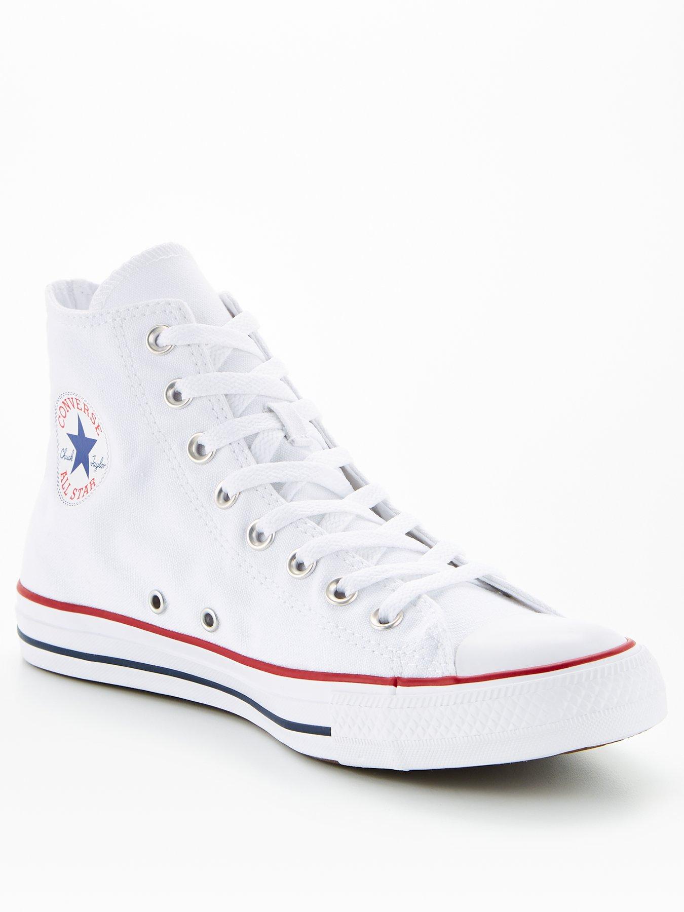 Converse Unisex Wide Hi Top Trainers - White