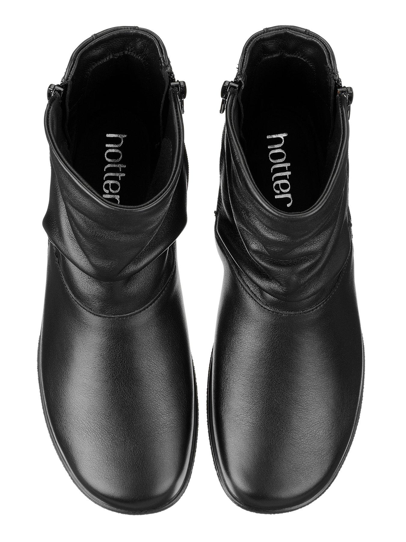 Image 4 of 5 of Hotter Whisper Ankle Boots - Black