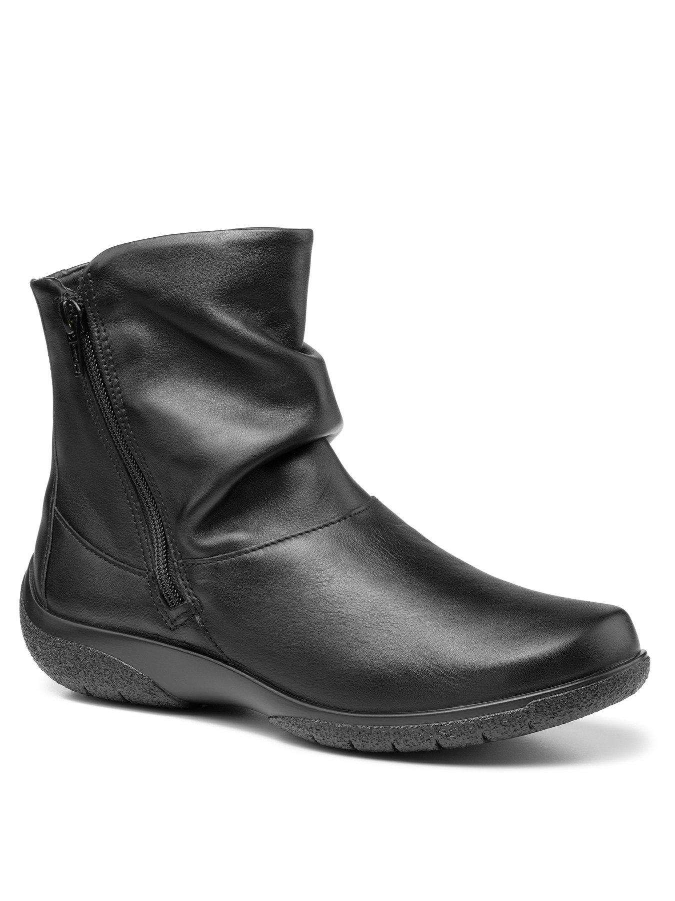 womens extra wide ankle boots
