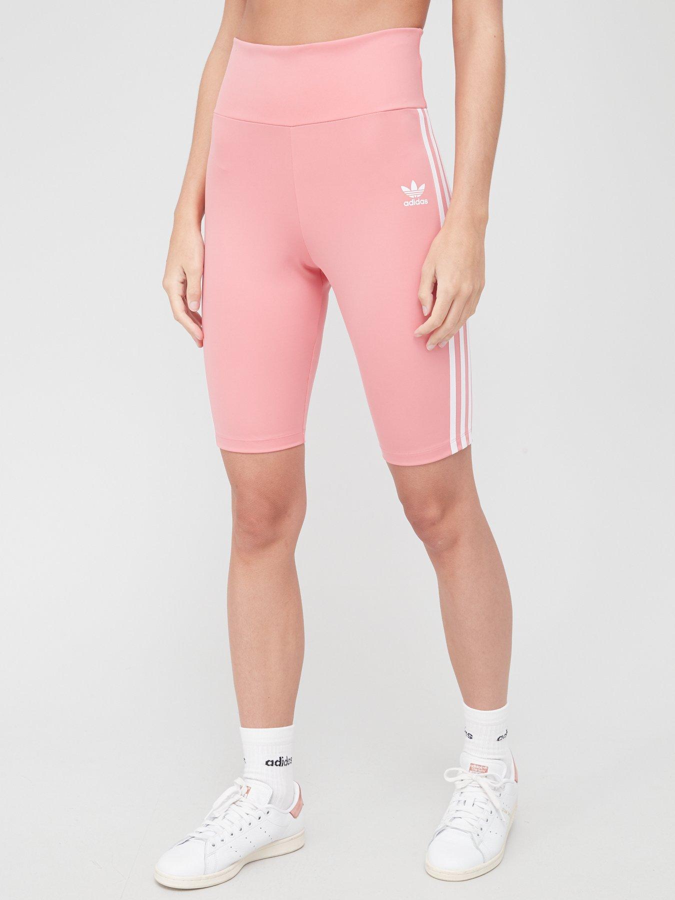 adidas pink cycling shorts