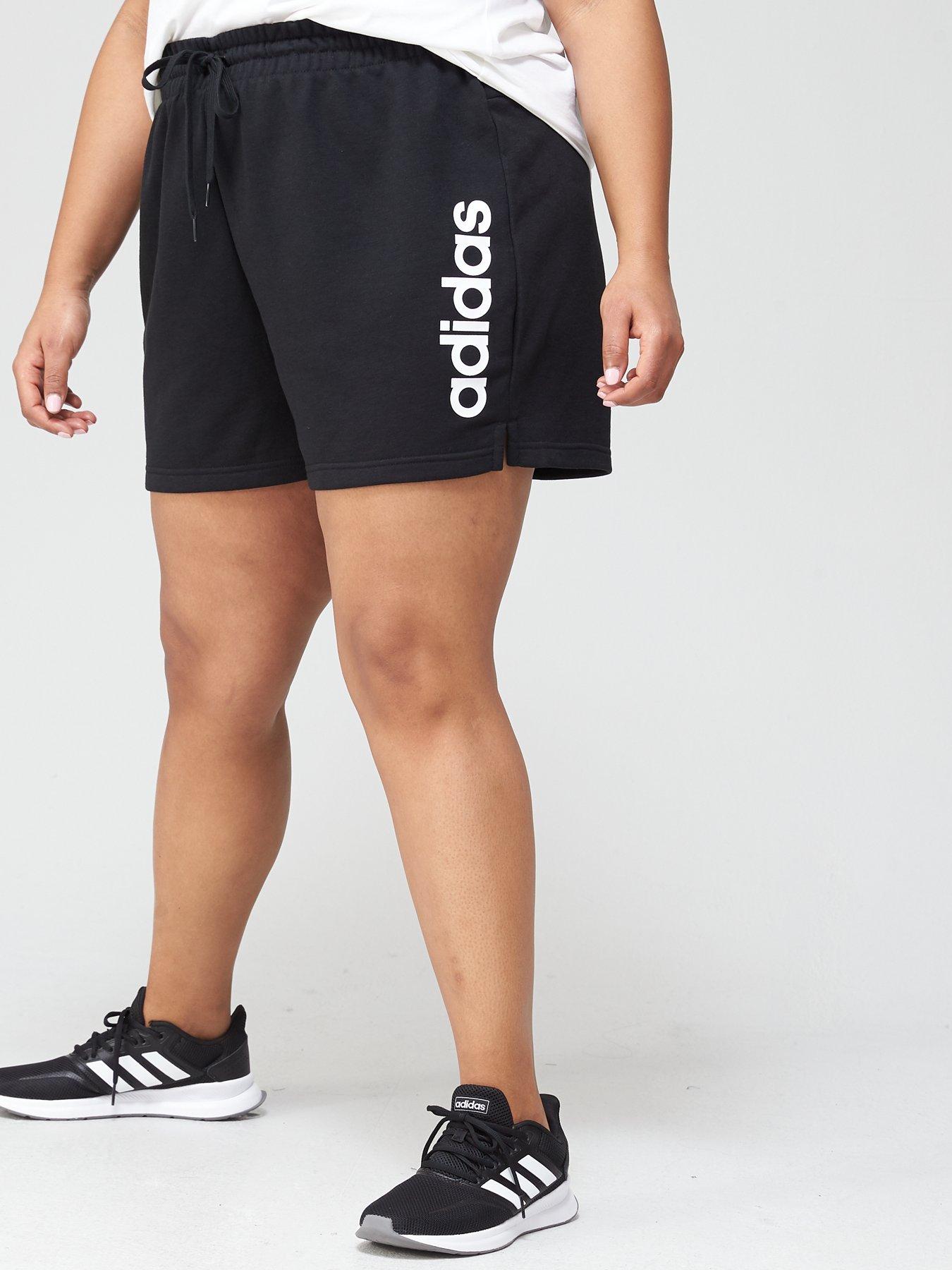 women's adidas linear shorts