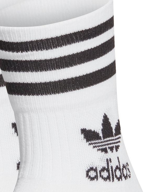 back image of adidas-originals-mid-cut-crew-socks-3-pack