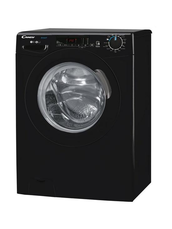 stillFront image of candy-smart-cs-1410tbbe-10kg-loadnbspwashing-machine-with-1400-rpm-spin-black