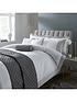  image of very-home-300-thread-count-oxford-edge-duvet-cover-set-dove-grey