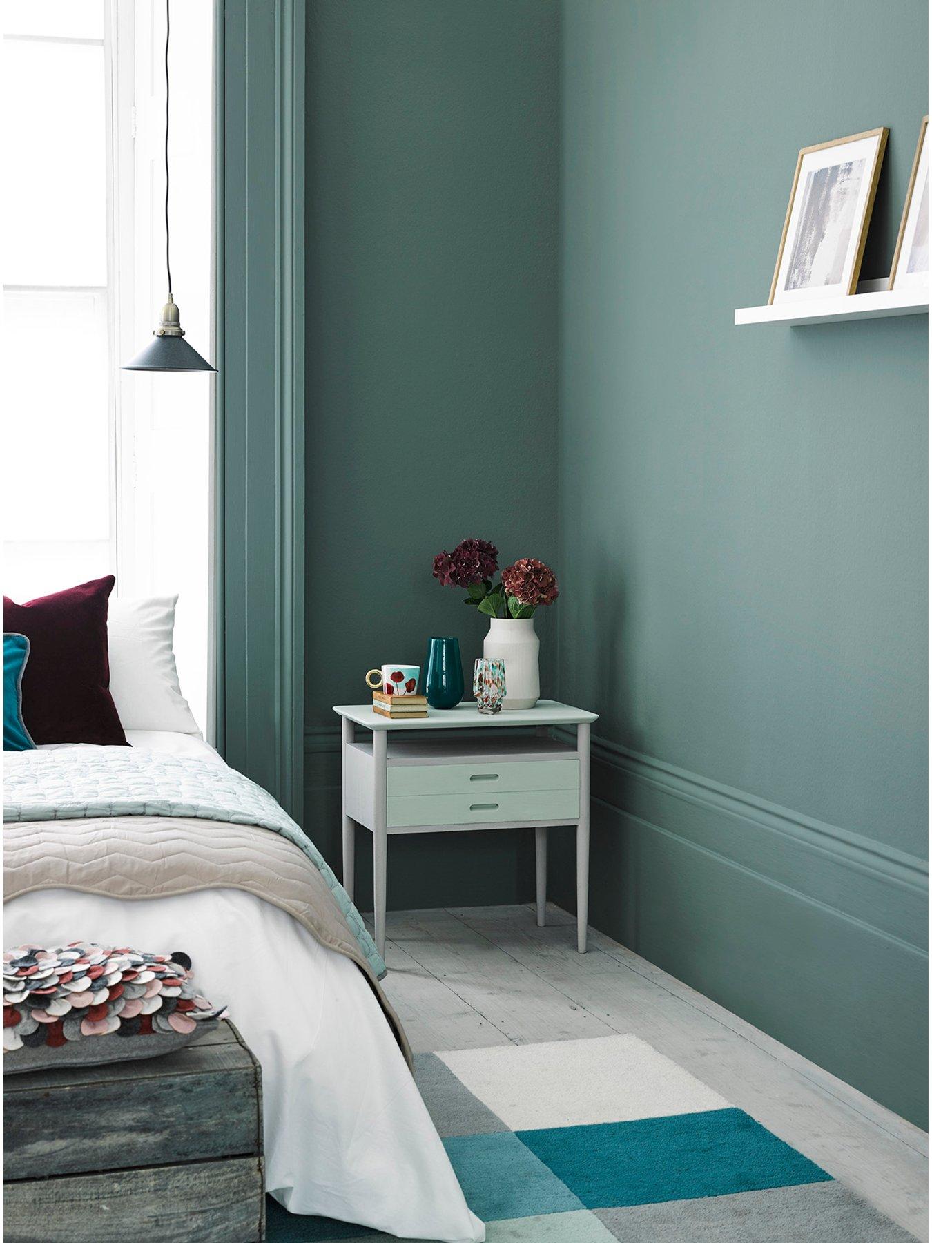  image of rust-oleum-chalky-finish-25-litre-wall-paint-ndash-serenity