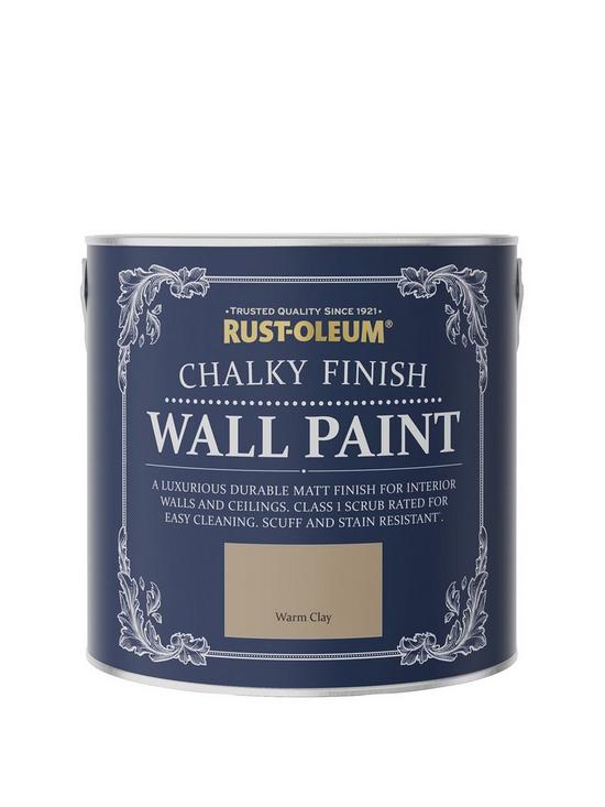 front image of rust-oleum-chalky-finish-25-litre-wall-paint-ndash-warm-clay
