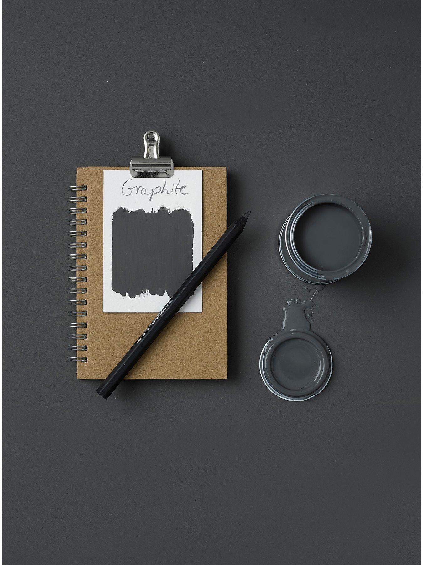  image of rust-oleum-chalky-finish-25-litre-wall-paint-ndash-graphite