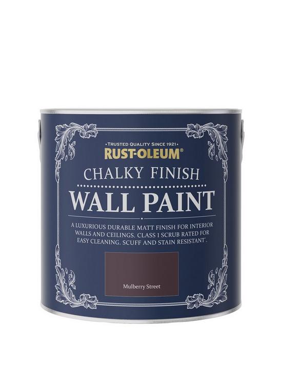 front image of rust-oleum-chalky-finish-25-litre-wall-paint-ndash-mulberry-street