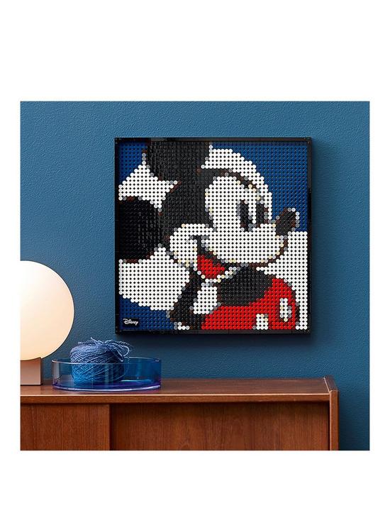 stillFront image of lego-art-disneyrsquos-mickey-mouse-poster-canvas-set-31202